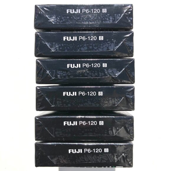 Fuji P6-120 8mm Video Cassettes Lot of 6 Factory Sealed 074101680126 - Picture 4 of 7